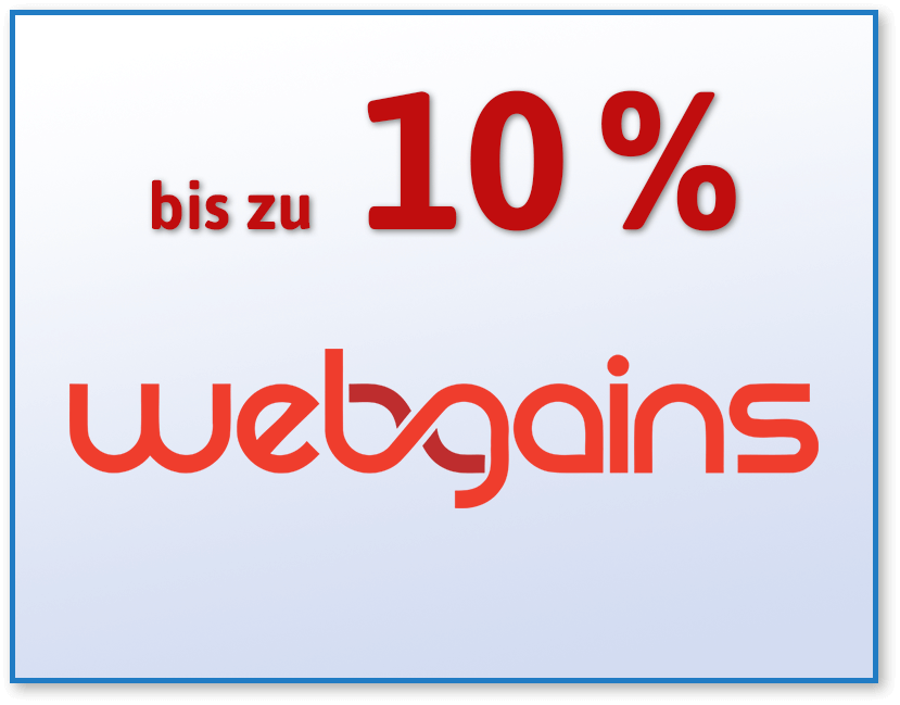 webgains Partnerprogramm